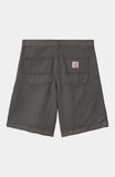 Carhartt WIP Cooper Short Graphite (Garment Dyed)