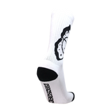 Psockadelic Ying Yang Butterfly Socks White