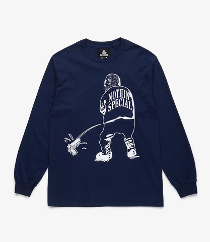 Nothin’ Special P L/S Tee Navy