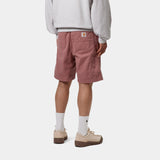 Carhartt WIP Flint Short Dusky Pink (Garment Dyed)