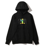 AM Aftermidnight NYC Thermo AM Logo Pullover Hoodie Black