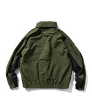 Lafayette Supplex Nylon Track Jacket Olive