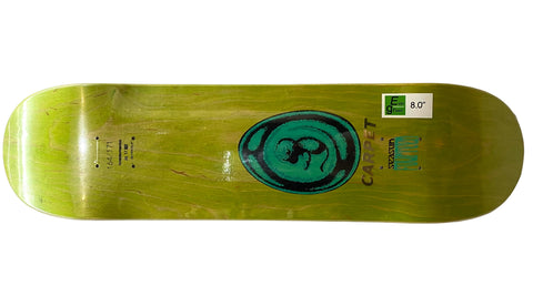 Carpet Embryo Green Deck 8” With Grip Tape (In Store Pickup Only)