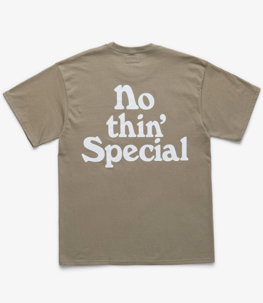 Nothin’ Special Logo S/S Tee Dusty Brown