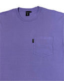 Brooklyn Work T103 Beach Wash Garment Dyed Pocket L/S Tee Amethyst