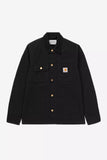 Carhartt WIP Michigan Coat (Summer) Black/Black, Rinsed