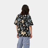 Carhartt WIP Opus S/S Shirt Opus Allover Print, Black