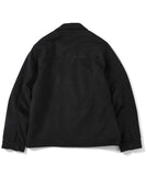 Lafayette Wool Zip Work Jacket Black