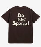 Nothin’ Special Logo S/S Tee Dark Brown