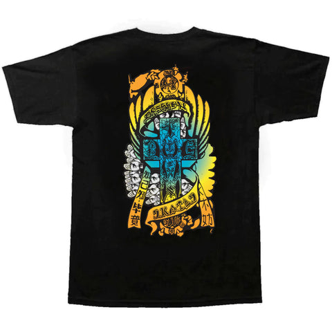 Dogtown Eric Dressen Hands 80s Fade S/S Tee Black