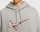 Nike SB Fleece Skate Hoodie HV0250-063 Dark Grey/White (In Store Pickup Only)