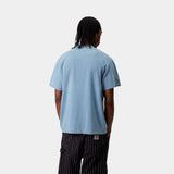 Carhartt WIP Ingo Pocket S/S Tee Light Blue (Garment Dyed)