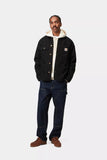 Carhartt WIP Michigan Coat (Summer) Black/Black, Rinsed