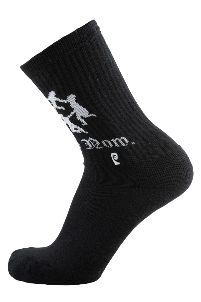 Psockadelic Be Here Now Socks Black