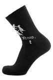 Psockadelic Be Here Now Socks Black