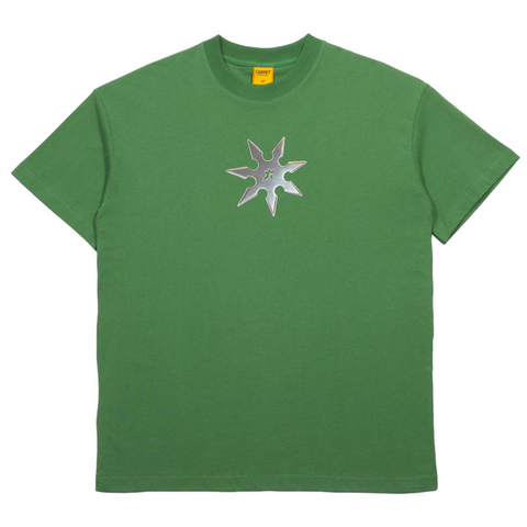 Carpet Throwing Star S/S Tee Green