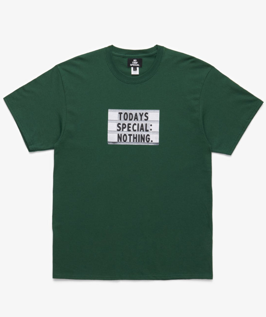 Nothin’ Special Today’s Special S/S Tee Forest Green