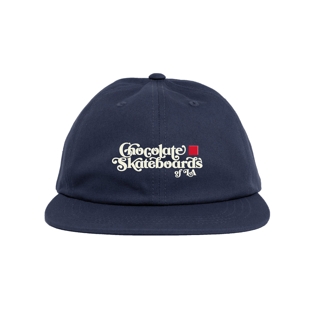 Chocolate Swash Snapback Hat Navy