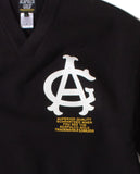 Acapulco Gold Prep V-Neck Sweatshirt / Wider And Shorter Fit (Black)