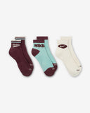 Nike Everyday Plus Ankle Socks (3 Pairs) HJ9340-904 Multi-Colour (In Store Pickup Only)