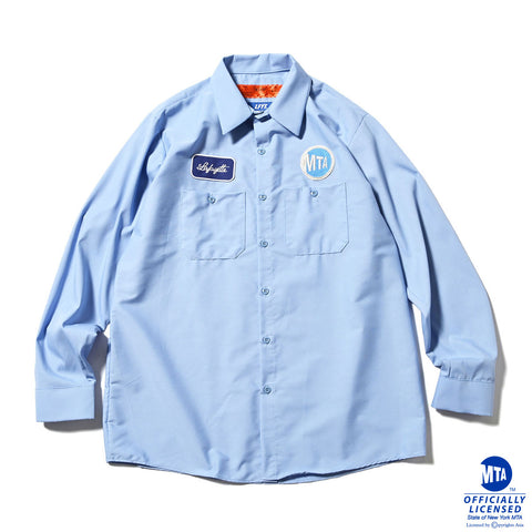 Lafayette x MTA Work L/S Shirt Blue