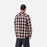 Carhartt WIP L/S Witten Shirt Witten Check, Moonbeam