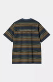 Carhartt WIP Coby S/S Tee Colby Stripe, Naval (In Store Pickup Only)