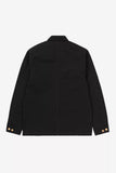 Carhartt WIP Michigan Coat (Summer) Black/Black, Rinsed