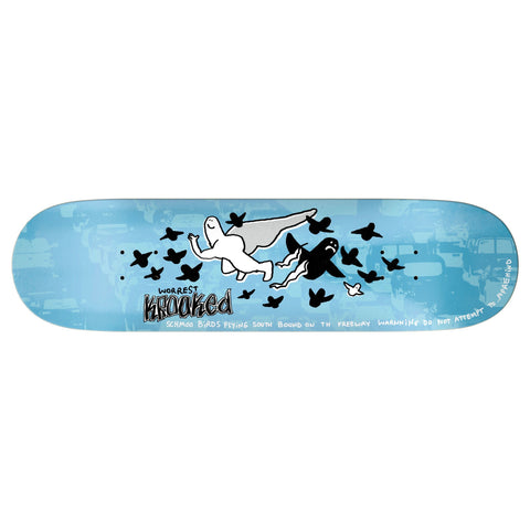 Krooked Worrest Southbound Deck 8.25” With Grip Tape (In Store Pickup Only)