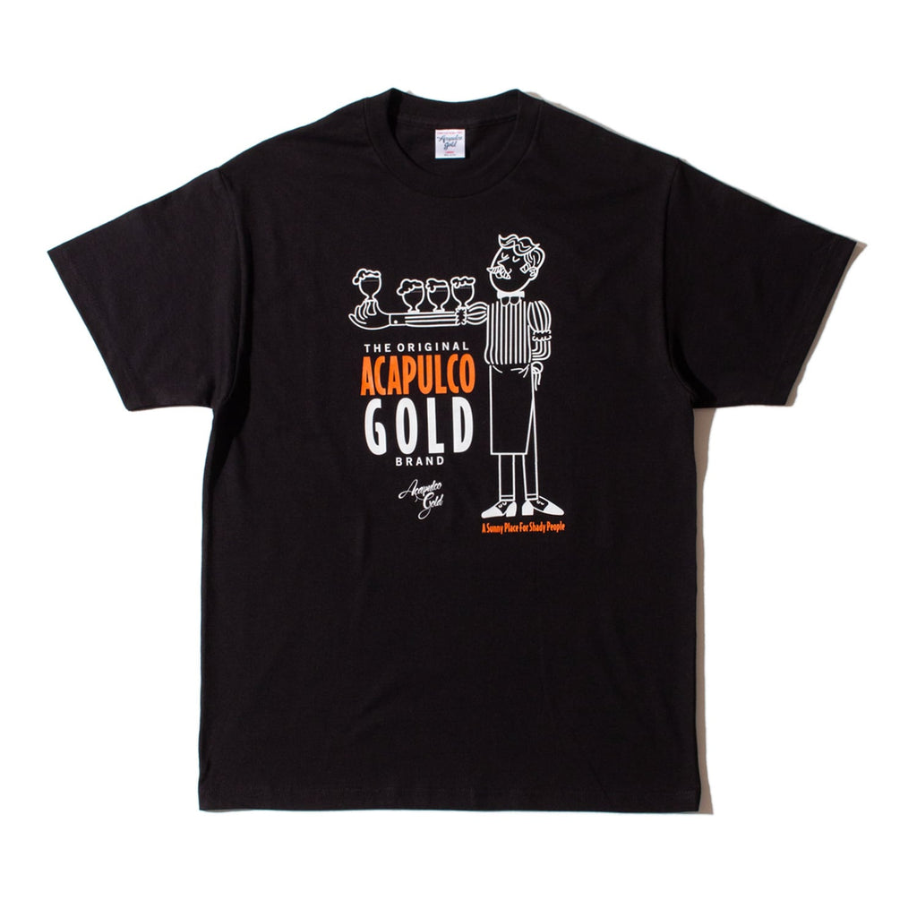 Acapulco Gold Waiter S/S Tee Black