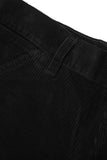 Carhartt WIP Single Knee Corduroy Pant Black, Rinsed