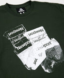 Nothin’ Special New Port B&W S/S Tee Forest Green