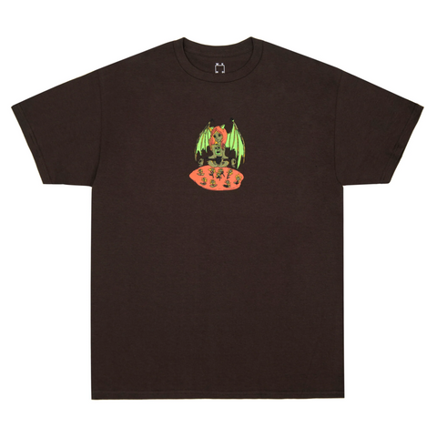 WKND Skateboards Neighture S/S Tee Brown