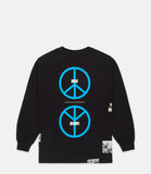 10 Deep Peace Peace L/S Tee Black