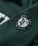 Lafayette Arch Logo Halfzip Sweatshirt Green