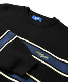 Lafayette Heritage Cotton Knit Sweater Black