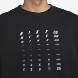 Nike SB Fleece Skate Crewneck Sweatshirt FB8434-010 Black (In Store Pickup Only)
