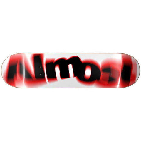 Almost Skateboards Spin Blur Logo Deck 7.375” With Grip Tape (In Store Pickup Only)