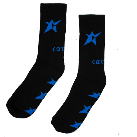 Carpet C-Star Socks Black/Blue