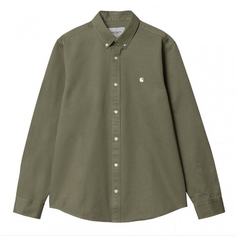 Carhartt WIP Madison L/S Shirt Seaweed/Wax