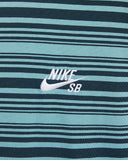 Nike SB Striped Skate S/S Tee FQ3712-464 Denim Turq (In Store Pickup Only)