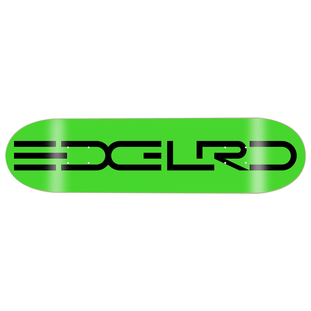 EDGLRD Tech Script Green/Black Deck 8” With Grip Tape (In Store Pickup Only)
