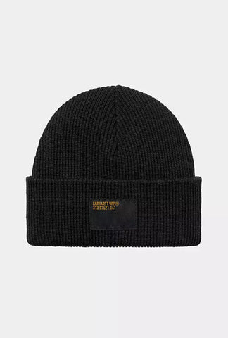 Carhartt WIP Haste Beanie Black (In Store Pickup Only)