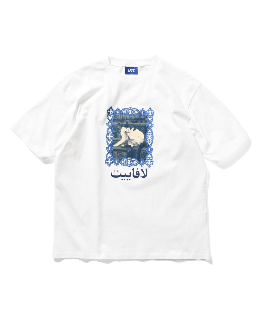 Lafayette Bodega Cat S/S Tee White