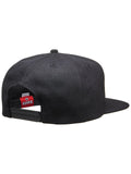 Baker Baca Snapback Hat Black