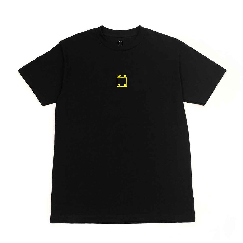 WKND Skateboards Center Logo S/S Tee Black
