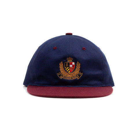 Acapulco Gold Crest 6 Panel Cap Navy/Burgundy