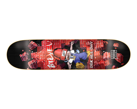 Dgk Bustin’ Out Bilyeu Deck 8” With Grip Tape (In Store Pickup Only)
