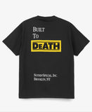 Nothin’ Special Built To Death S/S Pocket Tee Black