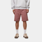 Carhartt WIP Flint Short Dusky Pink (Garment Dyed)